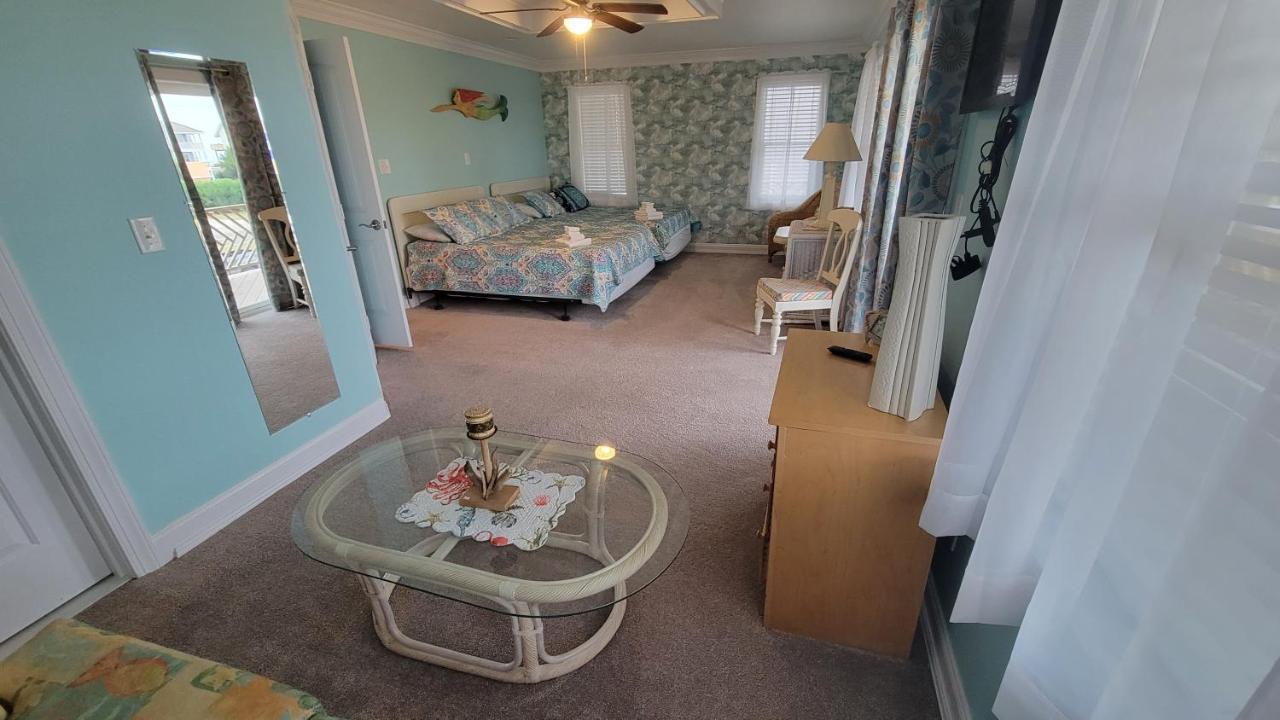 8018 Beach Rd, Semi-Oceanfront, Pool/Hot Tub Nags Head Exterior photo
